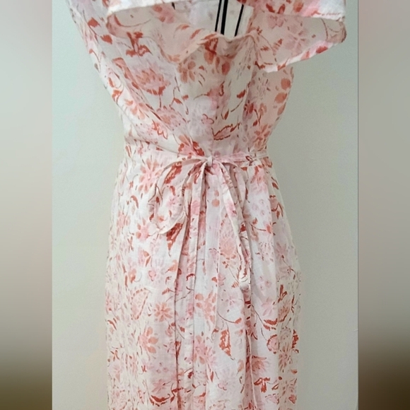 Bila Blush Floral High Low Dress - Picture 7 of 7